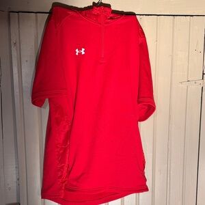 Under Armour Scarlet Half-Zip Top